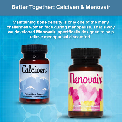 Calciven - Natural Bone Support Supplement - Non-GMO, Gluten-Free Calciven