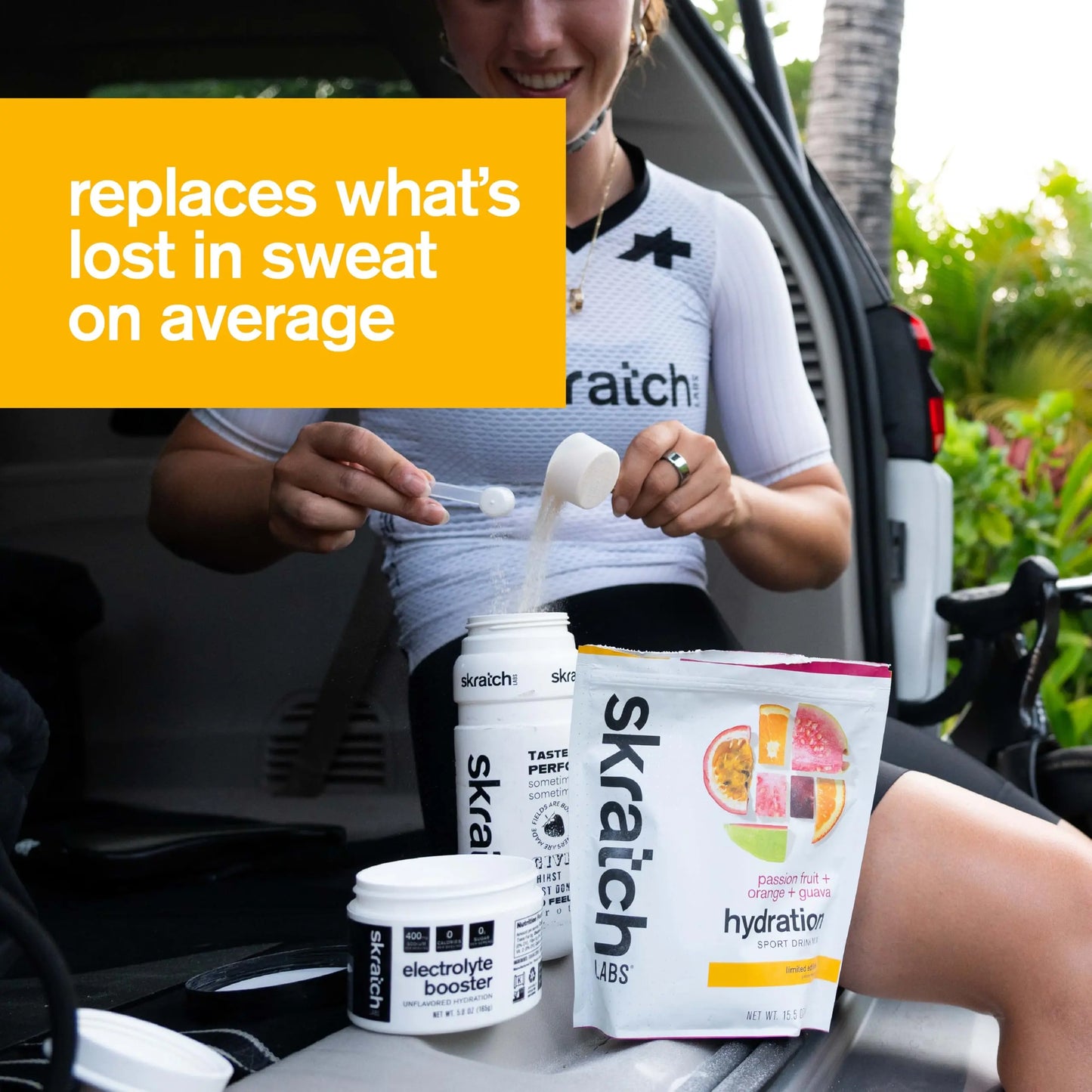 Skratch Labs Hydration Sports Drink Mix – Real‑Fruit Electrolyte Powder for Fast Hydration & Endurance | Passion Fruit Orange Guava | 20 Servings | Vegan, Skratch Labs