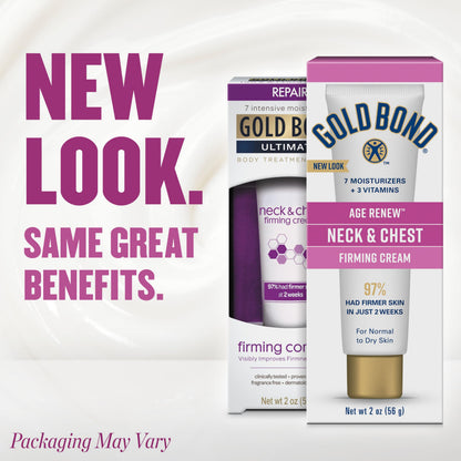 Gold Bond Age Renew Neck & Chest Firming Age Renew Cream, 2 oz Gold Bond