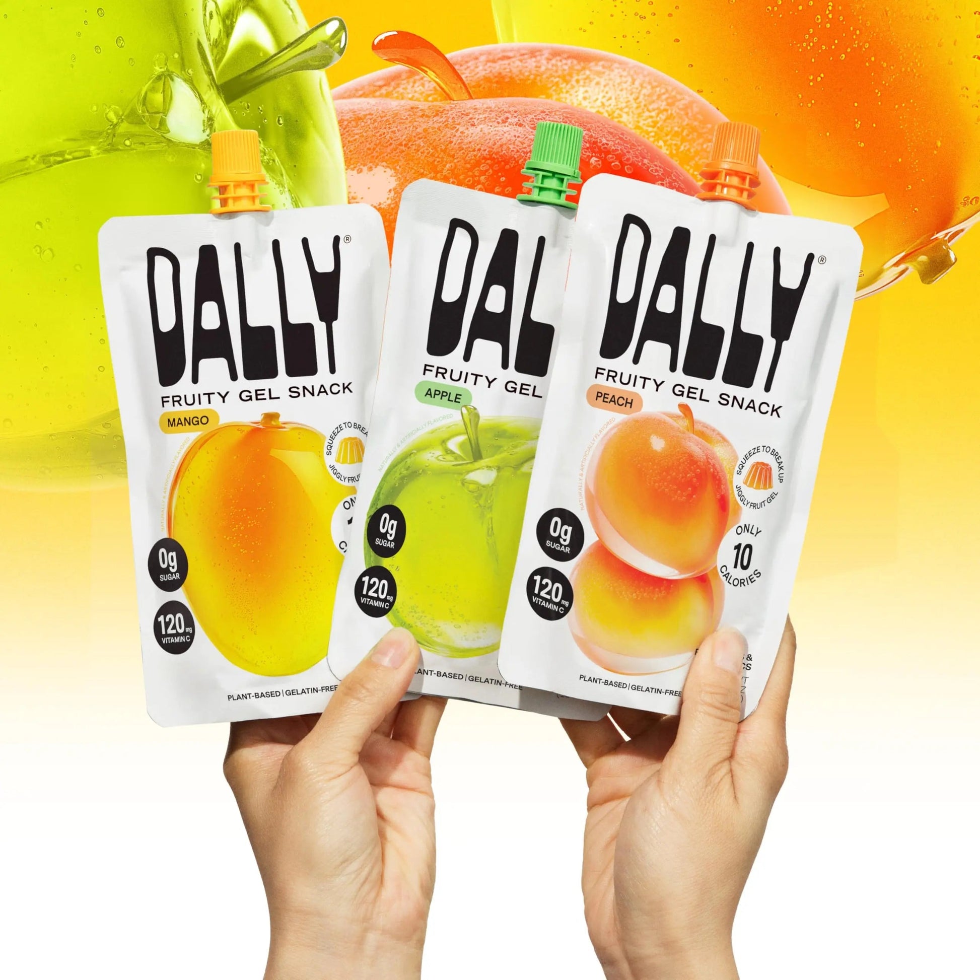Dally Variety Pack [Mango, Peach & Apple] Drinkable Konjac Jelly 10 Pouches | 10-Calorie Keto, Gluten Free, Sugar Free Korean Fruit Snack | Prebiotics & Postbiotics for Skin, Immune, Weight Management DALLY buy australia supplements