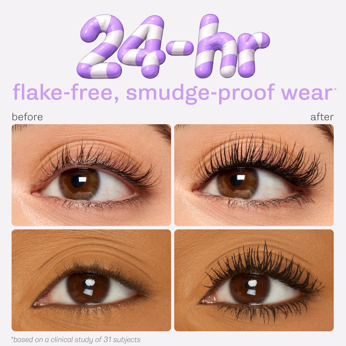 tarte tartelette tubing mascara – Lash Extensions in a Tube, Easy-to-Remove Eye Makeup, Clinically Proven to Volumize & Curl, 24Hr Smudge-Proof Longwear, Vegan & Cruelty-Free, full size, black tarte