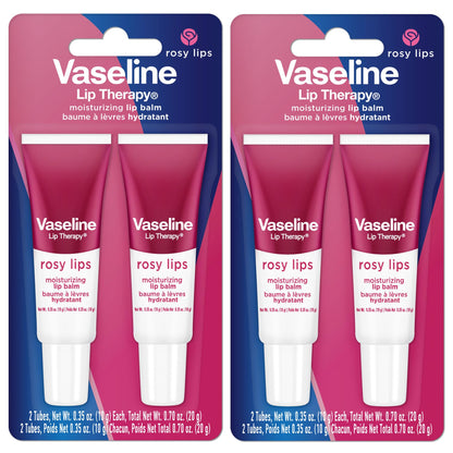 Vaseline Lip Therapy Rosy Lips Moisturizing Lip Balm - Twin Pack (2-Pack) Vaseline