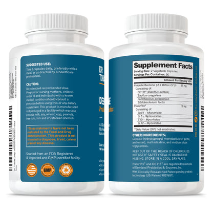 Dr. Tobias Deep Immune Probiotic + Prebiotic for Immune & Gut Health | Spore Forming Probiotics + Prebiotics | Synergetic Support for Digestion & Immune Health | Shelf Stable | 60 Capsules