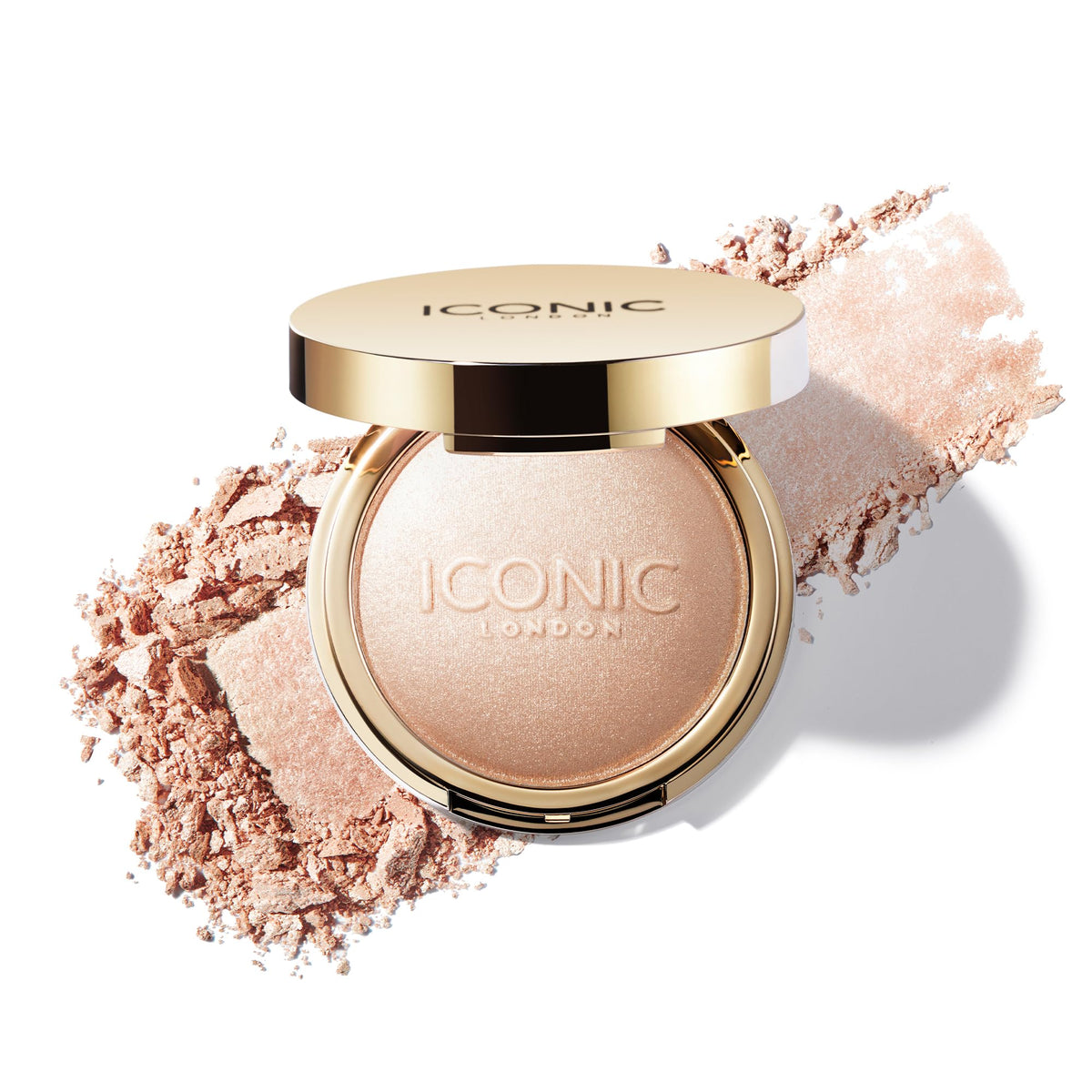 ICONIC LONDON Lit and Luminous Baked Highlighter | Pressed Powder, 0.56 oz ICONIC LONDON