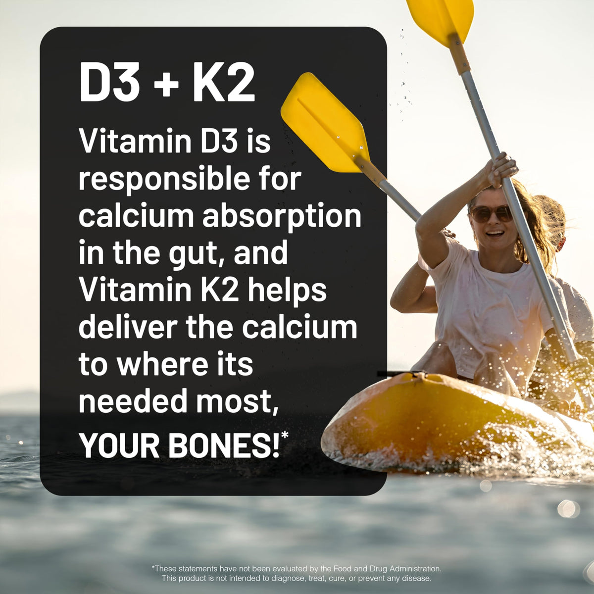 NatureWise Vitamin D3 1000IU + K2 (MK7) 100mcg with Organic Extra Virgin Coconut Oil - Supports Calcium Absorption, Bone & Immune Health - Non-GMO NatureWise