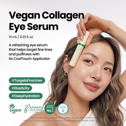 AXIS-Y Vegan Collagen Eye Serum with 2% Niacinamide, Peptides, 0.33 fl. oz. AXIS-Y