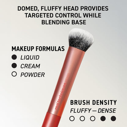 Real Techniques Everyday Essentials 5 Piece Makeup Brush & Face Sponge Set, For Eyeshadow, Foundation, Blush, Bronzer & Contour, Includes Makeup Sponge, Cruelty-Free Gsupps Australia