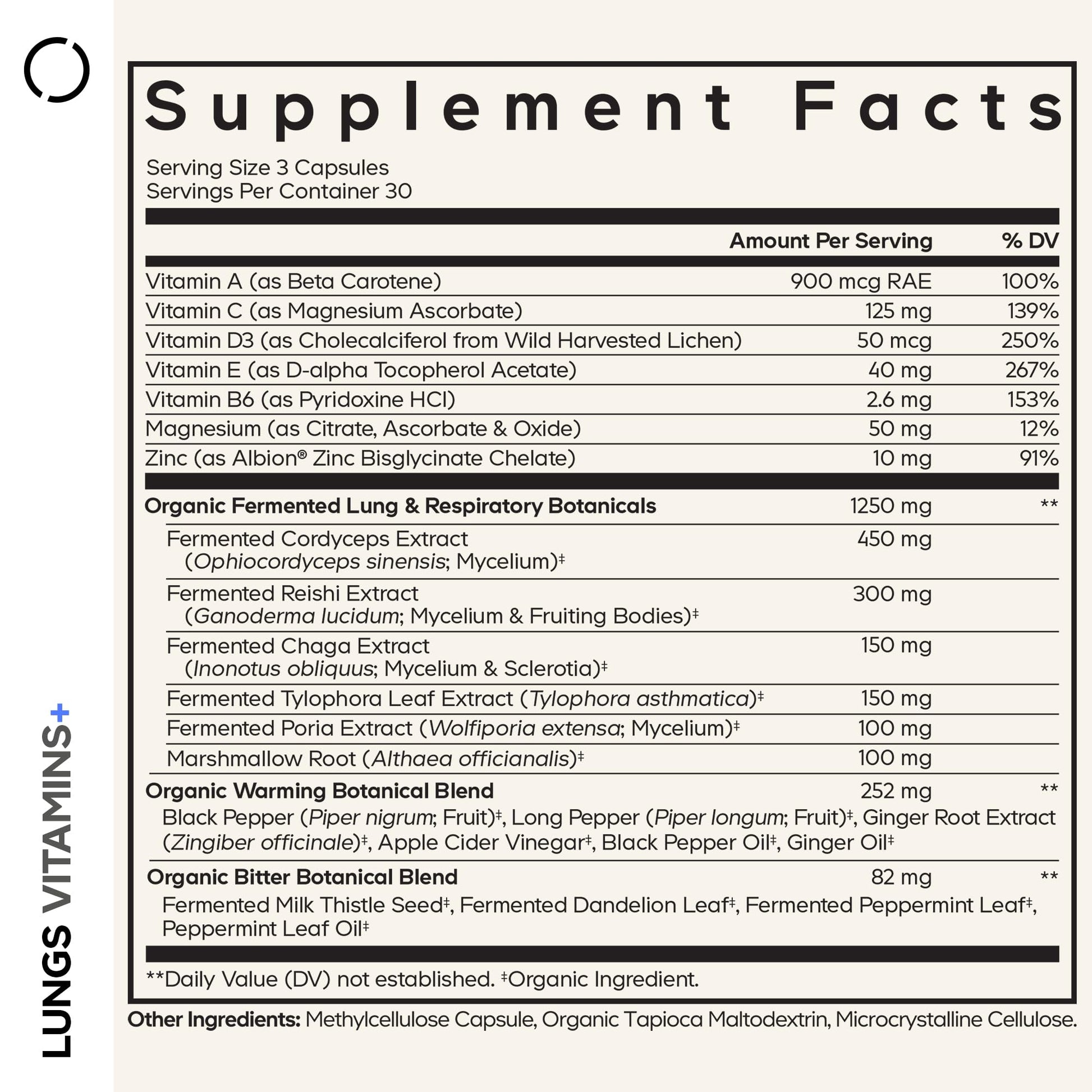 Codeage Lungs Vitamins, A, C, D, E, B6, Milk Thistle Lung Supplement, Zinc & Magnesium, Cordyceps, Reishi, Chaga, Poria, Tylophora, Ginger, Peppermint Leaf Organic Herb Cleanse - Non-GMO - 90 Capsules Codeage buy australia supplements