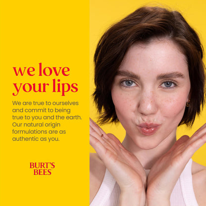 Burt's Bees Gifts Ideas - Garden Party Lip Balm Set, Lavender Vanilla, Sweet Peach, Green Apple, Wildflower Honey, With Responsibly Sourced Beeswax, Natural Origin Lip Treatment, 0.15 oz., Four Tubes Burt's Bees