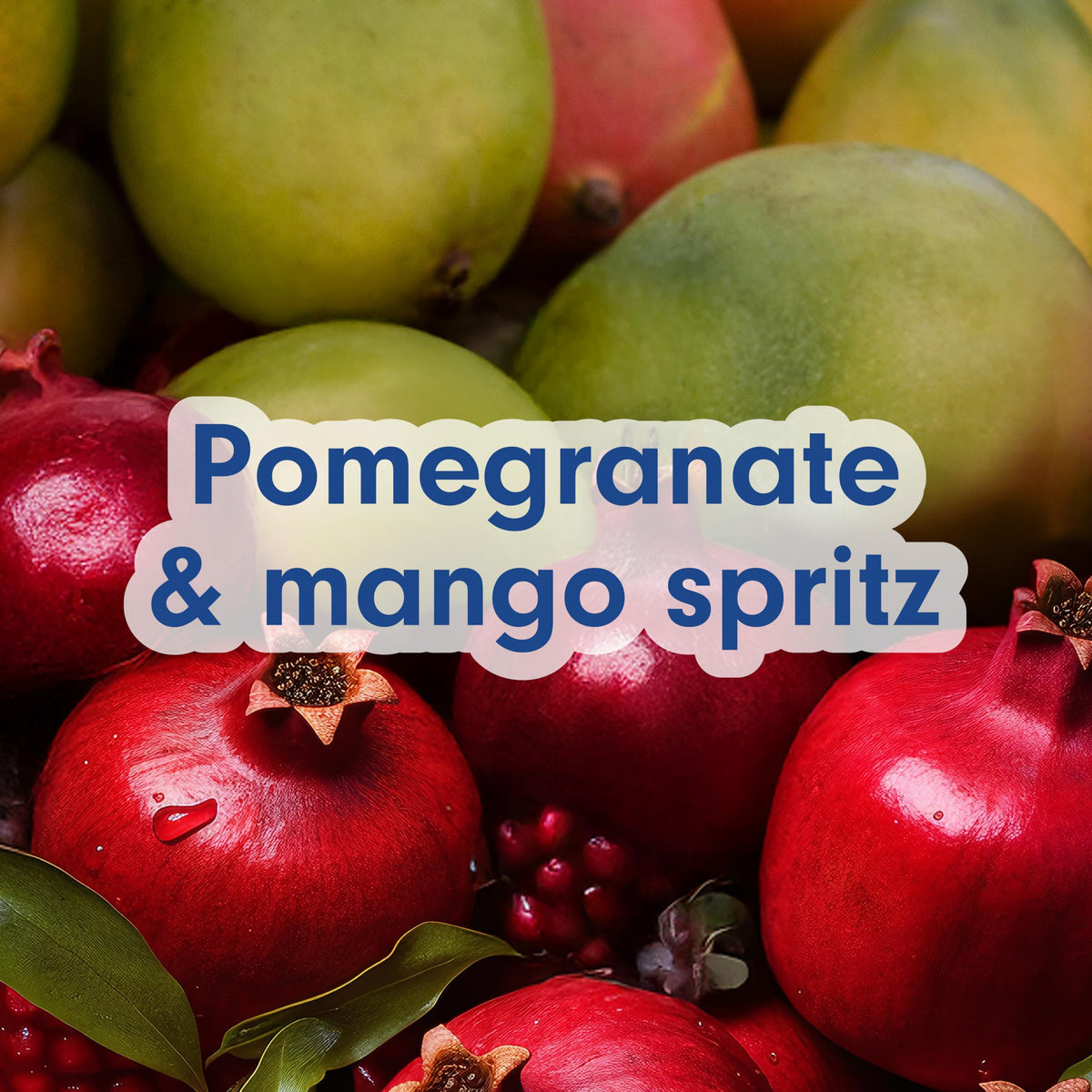 Softsoap Body Wash, Pomegranate & Mango Spritz Body Wash, 20 Fl Oz (Pack of 4) Softsoap