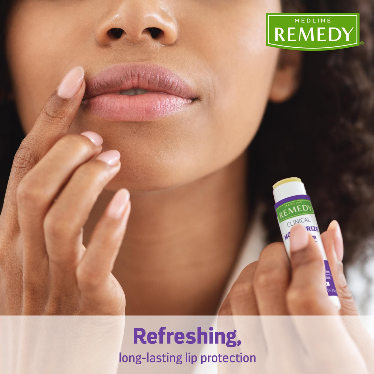 Medline Remedy Clinical Lip Balm, 3 Count, Citrus Scent, Moisturizing, Hydrating, Nourish, Nutrient Rich, Soothing Natural Oils, Revitalize, Comforting, Skin Conditioners, 0.15 oz Stick Medline Remedy