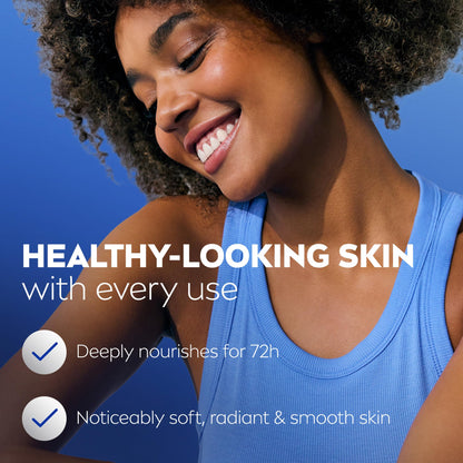 NIVEA Cocoa Butter Body Lotion for Dry Skin with Hyaluronic Acid, 16.9 Oz NIVEA