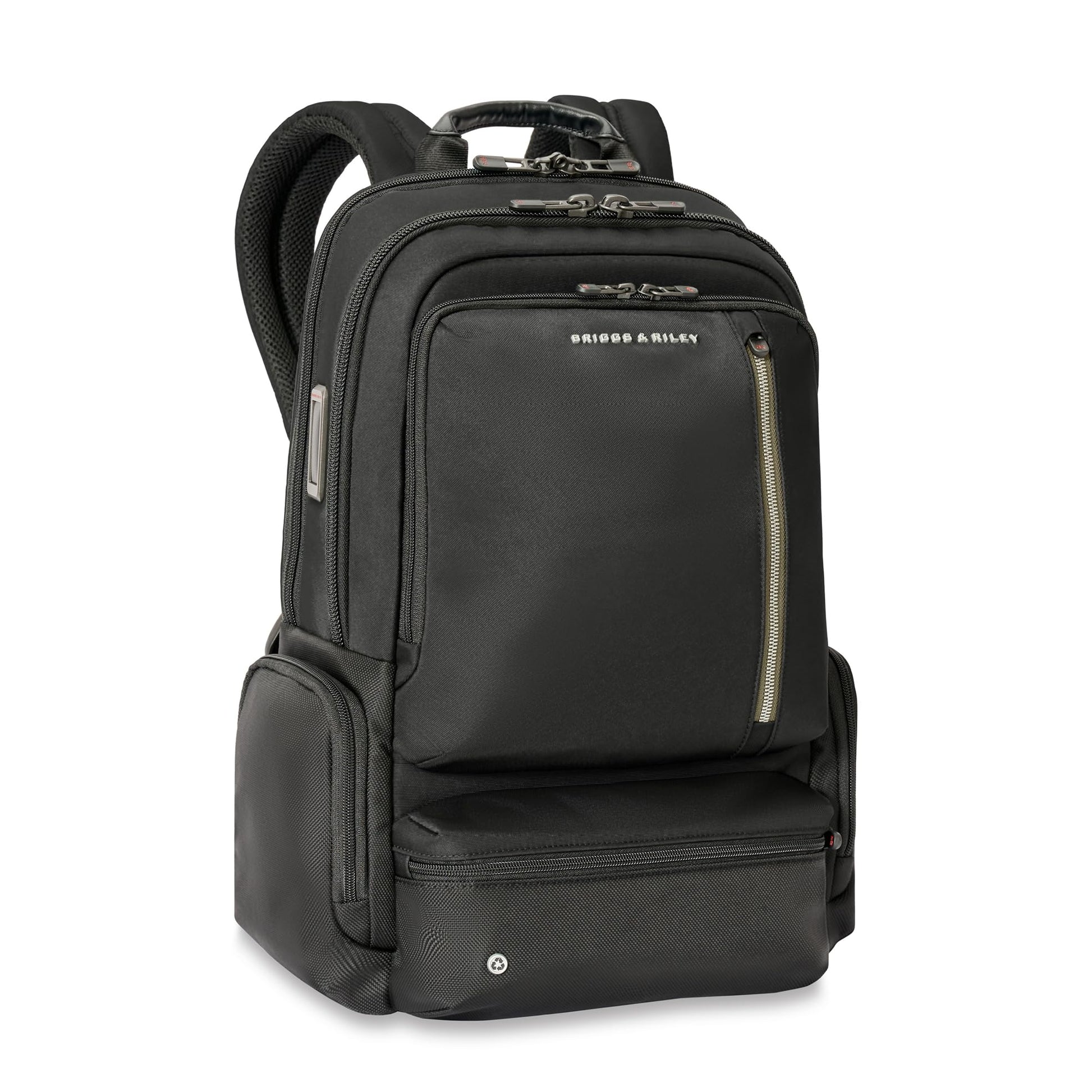 Briggs & Riley Medium Expandable Briefcase - Laptop Bag for Work & Travel, Briefs for Men & Women, Includes Shoulder Strap, Self-Repairing Zippers, Fits up to 15" Computer - HTA Collection, Black Gsupps Australia
