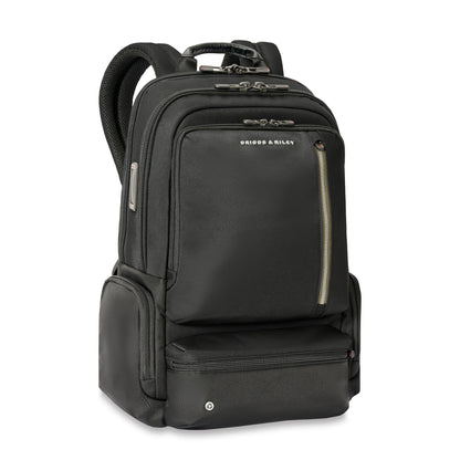 Briggs & Riley Medium Expandable Briefcase - Laptop Bag for Work & Travel, Briefs for Men & Women, Includes Shoulder Strap, Self-Repairing Zippers, Fits up to 15" Computer - HTA Collection, Black Gsupps Australia