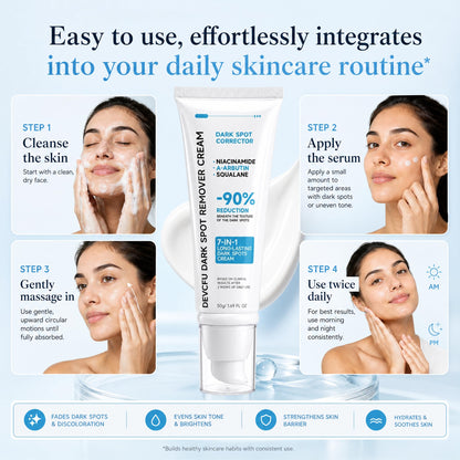 Devcfu Dark Spot Remover for Face, Evens Complexion for Daily, 1.69 FL OZ Devcfu