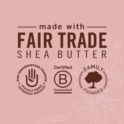 Shea Moisture Coconut & Hibiscus Massage Oil and Body Oil for Dry Skin, Bath Oil with Coconut Oil and Vitamin E Oil for Skin, 8 oz Shea Moisture