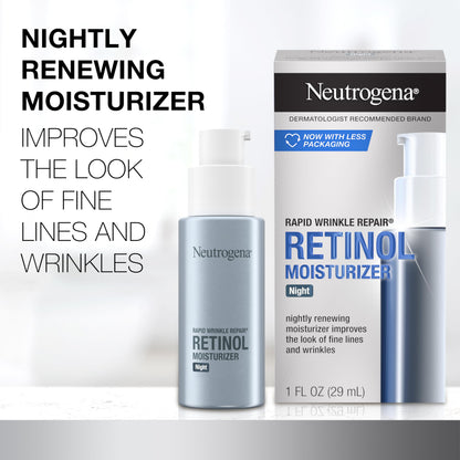 Neutrogena Rapid Wrinkle Repair Night Moisturizer, 1 fl. oz Neutrogena