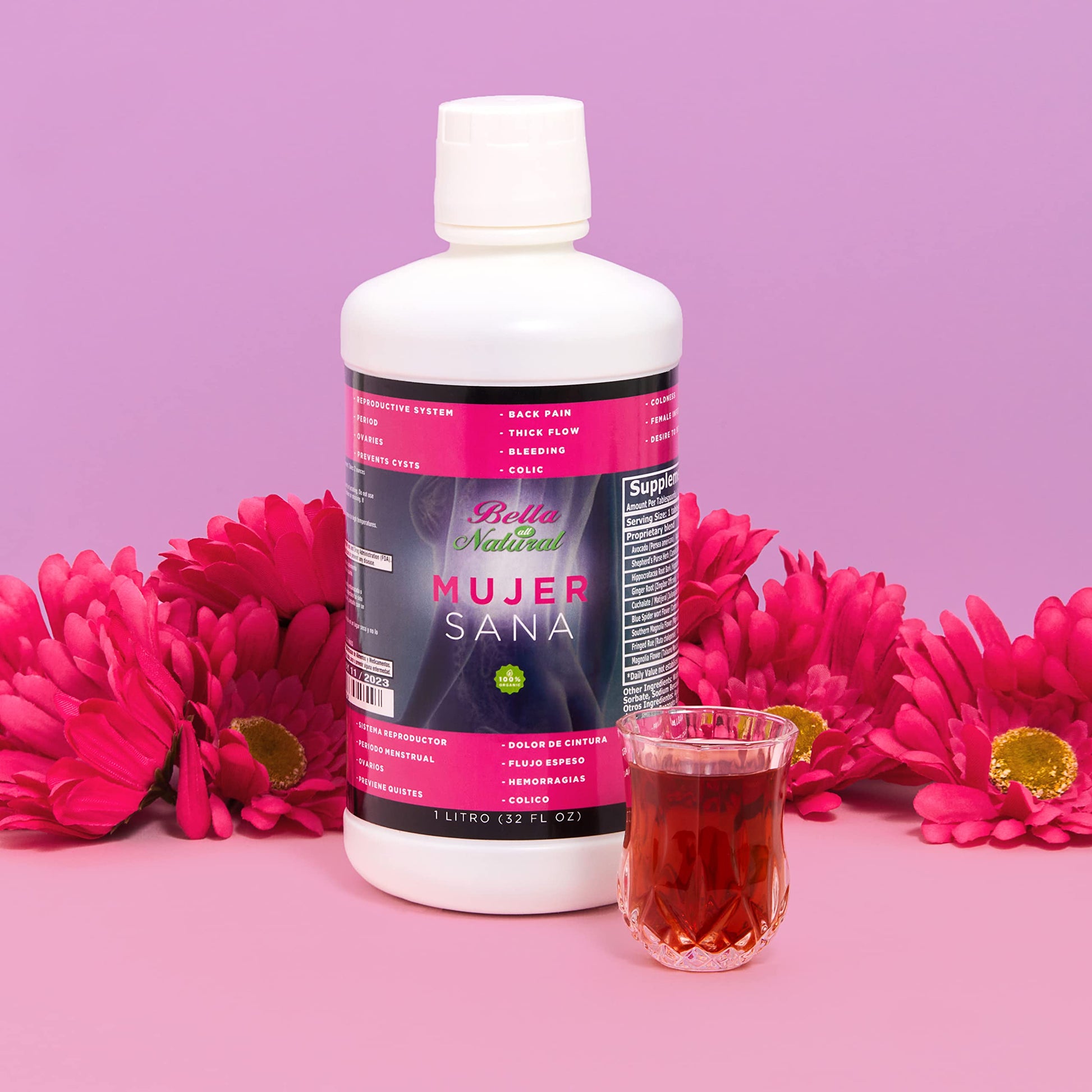 Bella All Natural Mujer Sana Healthy Woman, Hormonal imbalance, PCOS, Period Cramps Bella All Natural buy australia supplements