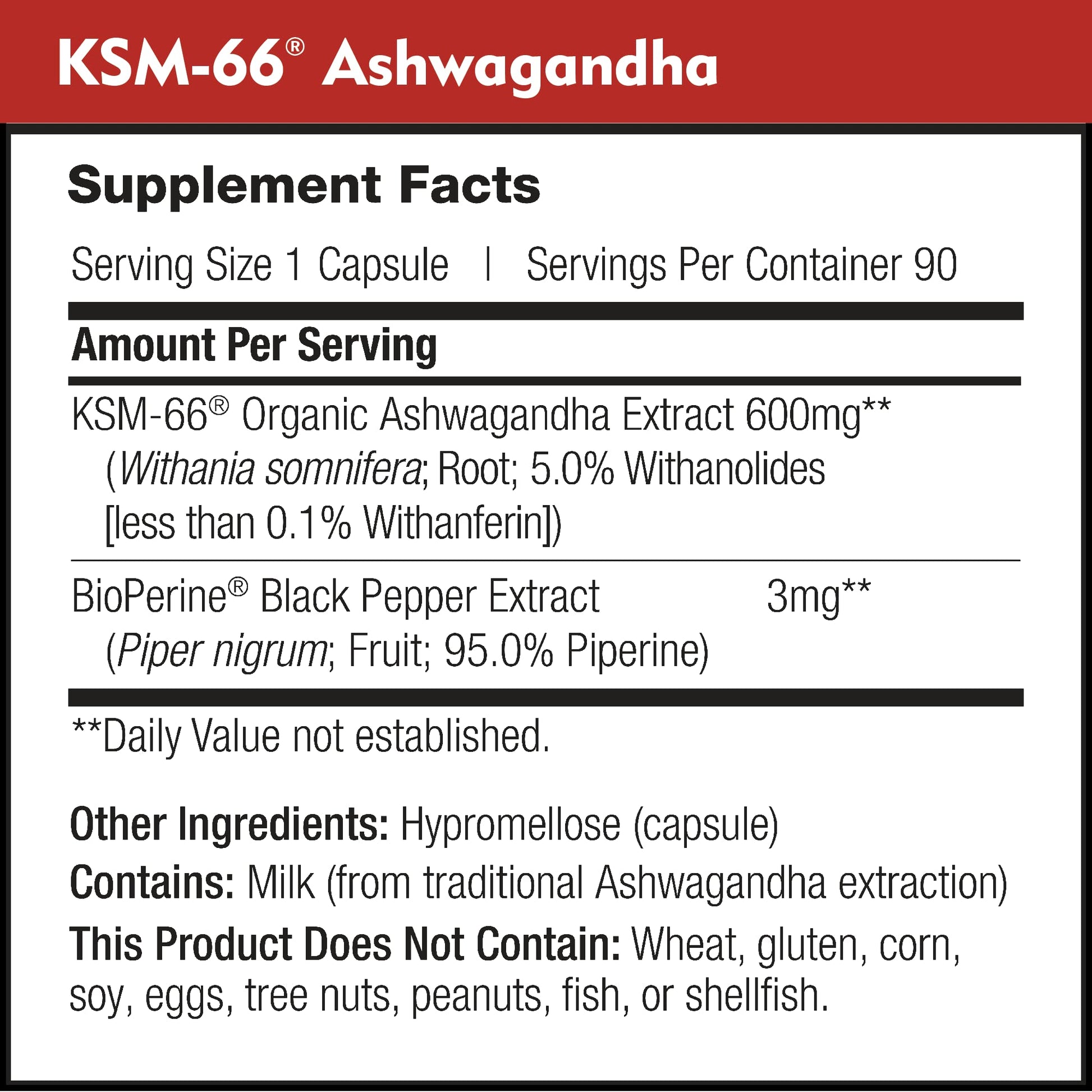 DailyNutra KSM-66 Ashwagandha 600mg Organic Root Extract - High Potency Supplement with 5% Withanolides | Relieves Tiredness, Supports Relaxation, Focus, Energy, & Muscle Growth (90 Capsules) DailyNutra buy australia supplements