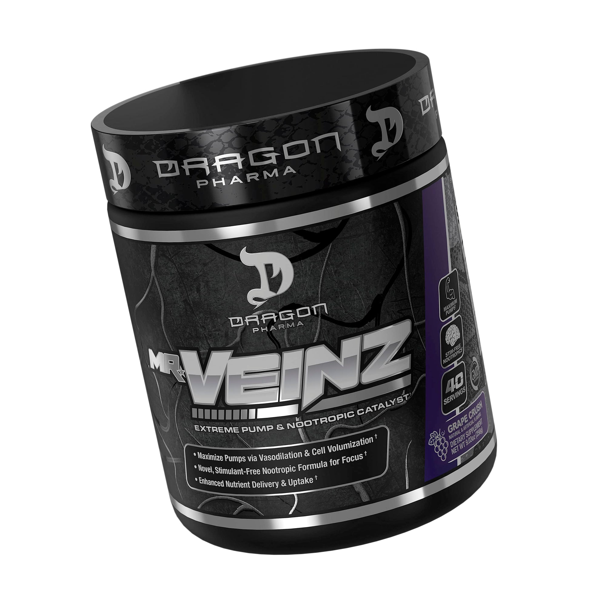 DRAGON PHARMA Mr. Veinz Stim Free Pre-Workout, Extreme Pump & Nootropic Catalyst DRAGON PHARMA buy australia supplements