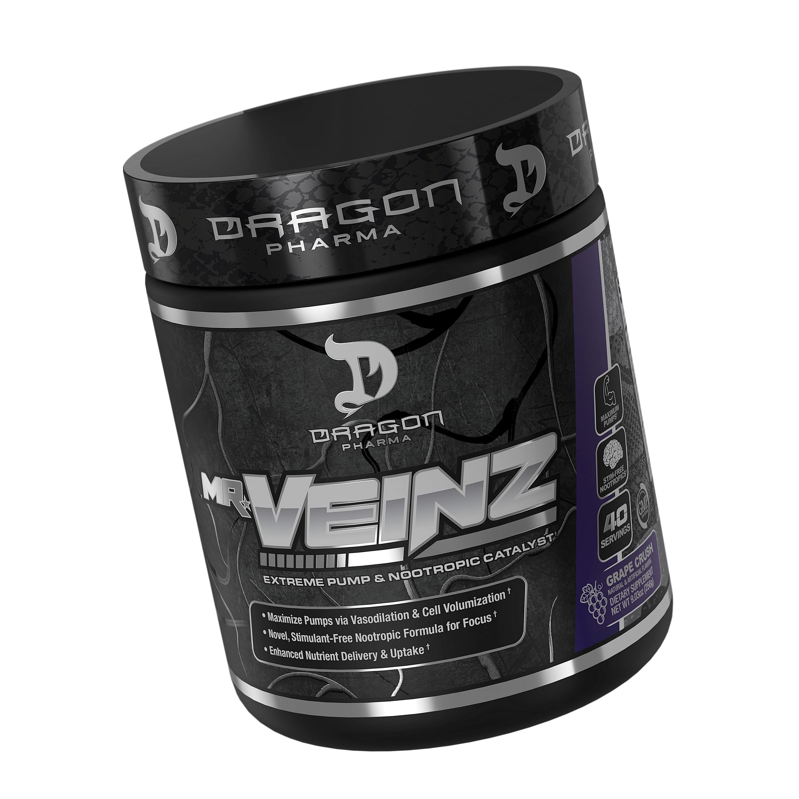 DRAGON PHARMA Mr. Veinz Stim Free Pre-Workout, Extreme Pump & Nootropic Catalyst DRAGON PHARMA buy australia supplements
