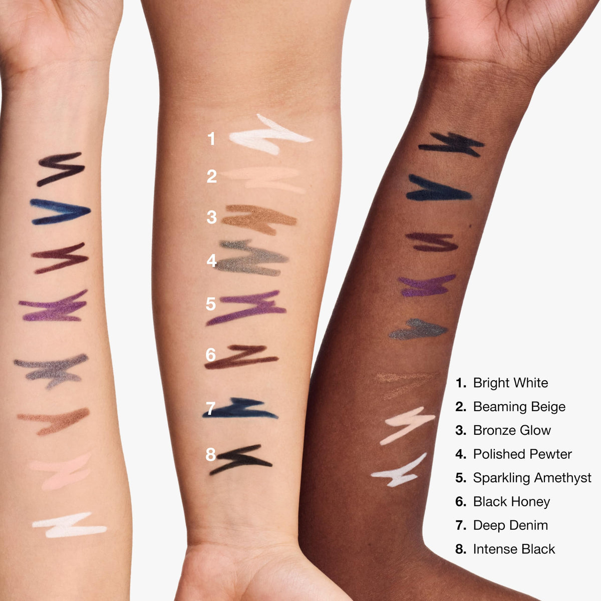 Clinique High Impact Gel Tech Eyeliner Pencil | Waterproof, Smudge Resistant + Safe For Sensitive Eyes, Black Honey Clinique