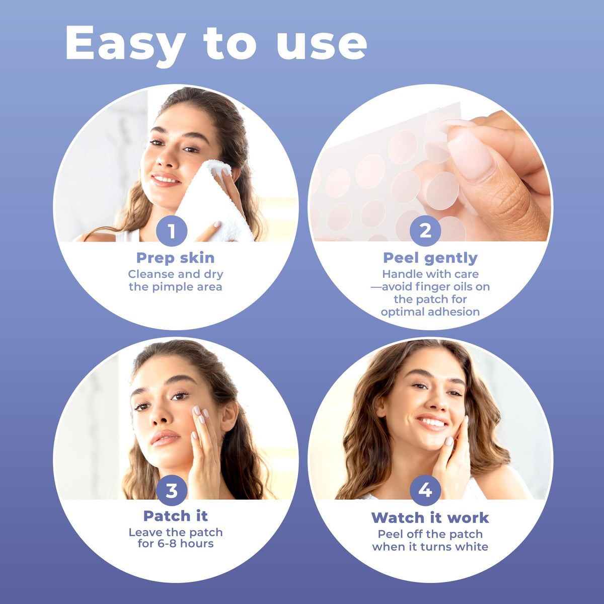 PatchRx Salicylic Pimple Patches (120 Pack), Salicylic Acid Acne Patches with Tea Tree Oil - Zit Patch and Pimple Stickers for Face for Skin Care - Salicylic Acid Acne Dots (Packaging May Vary) PatchRx
