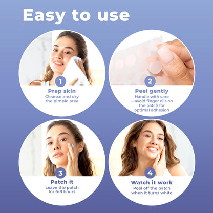 PatchRx Salicylic Pimple Patches (120 Pack), Salicylic Acid Acne Patches with Tea Tree Oil - Zit Patch and Pimple Stickers for Face for Skin Care - Salicylic Acid Acne Dots (Packaging May Vary) PatchRx