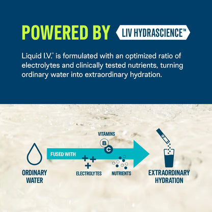 Liquid I.V. Hydration Multiplier Sugar-Free - Lemon Lime | Electrolyte Powder Drink Mix | 1 Pack (14 Servings) Liquid I.V.