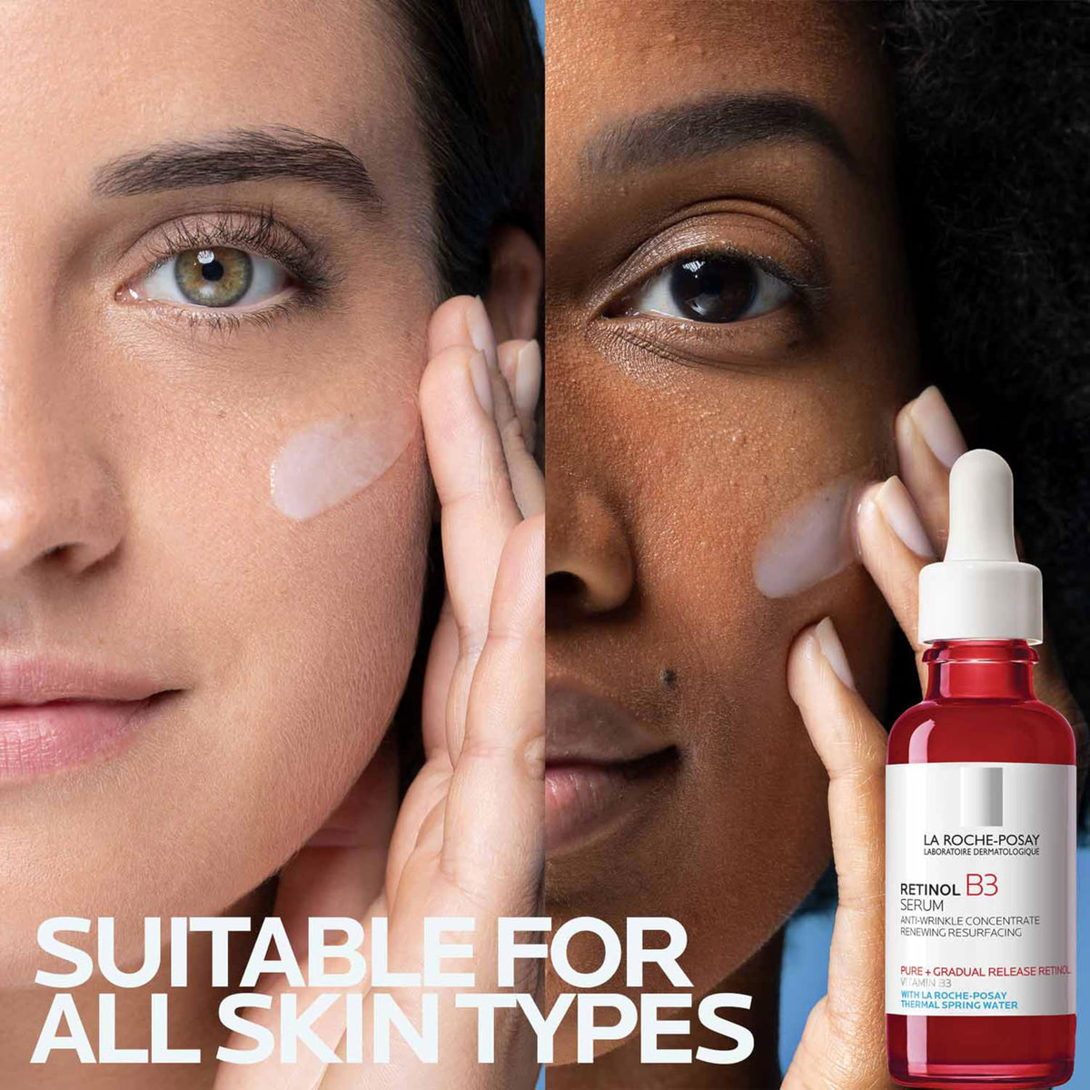 La Roche-Posay Retinol Face Serum with Niacinamide & Hyaluronic Acid, 1oz La Roche-Posay