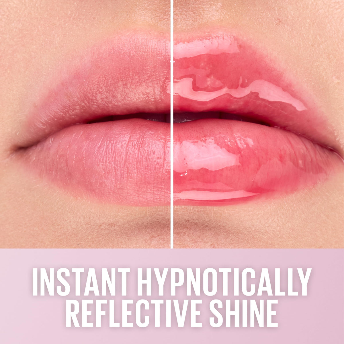 MAYBELLINE Lifter Oil-in-Gel Lip Gloss for Glassy, Bouncy Shine, Hydrating, Tinted Lip Balm and Moisturizer with Hyaluronic Acid and Passionfruit Oil, Strawberry Shake (Mauve Pink) MAYBELLINE