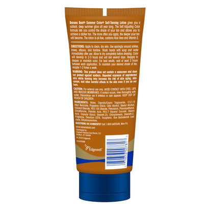 Banana Boat Summer Color Self Tanning Lotion, Dark Self Tanner, 6 Fl Oz Banana Boat