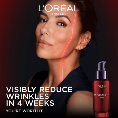 L'Oreal Paris Revitalift Triple Power Anti-Aging Concentrated Face Serum, Hyaluronic Acid and Pro-Xylane, Reduces Wrinkles 1 oz L'Oreal Paris