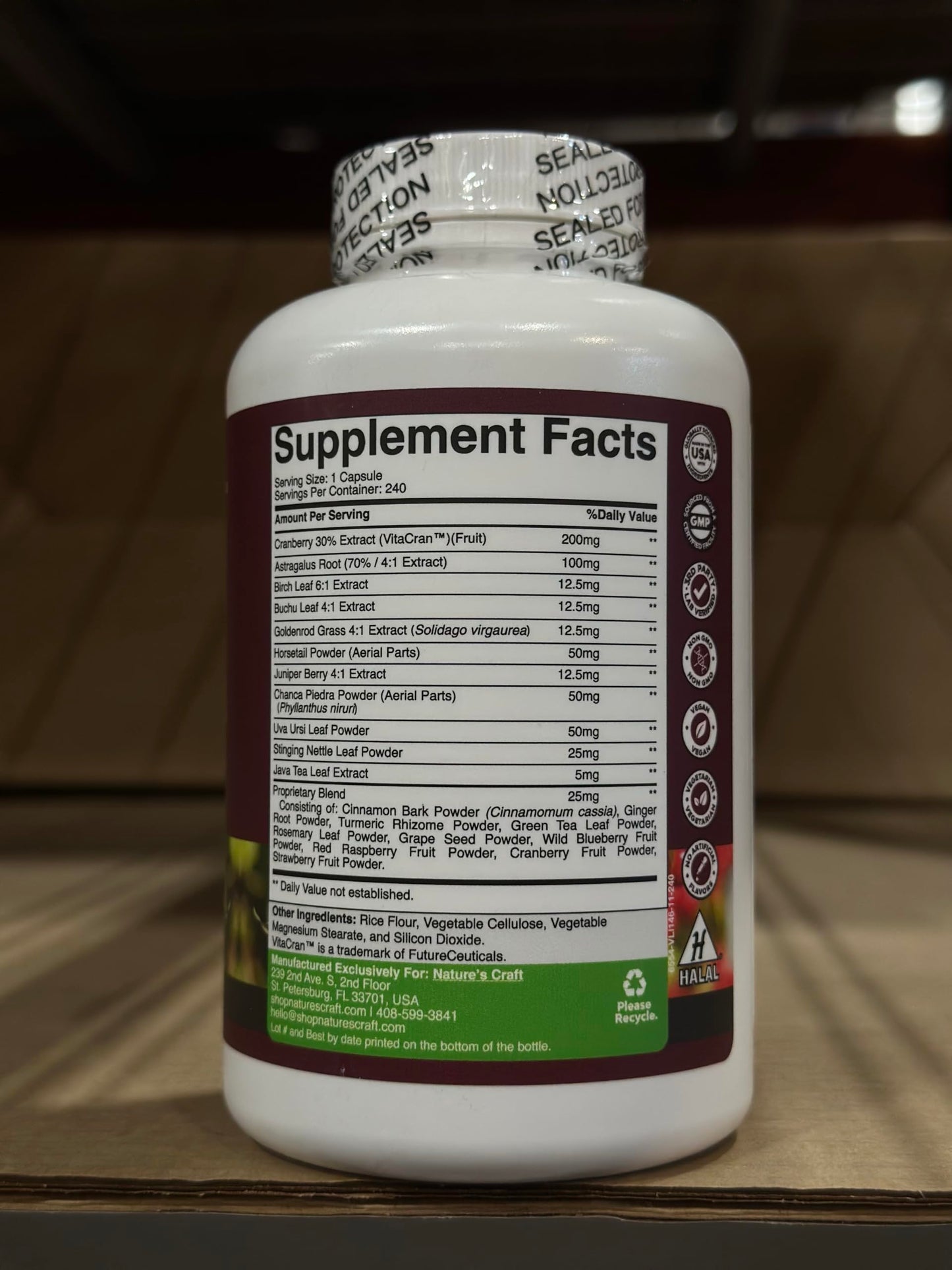 Advanced Kidney Cleanse Support - Cranberry Supplement - 60 Capsules | Kidney Support Supplement with Uva Ursi, Stinging Nettle Leaf & Astragalus - Urinary Tract Support - Vegan - 60 Servings Gsupps Australia