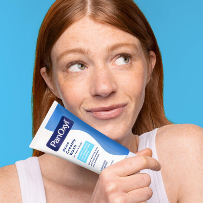 PanOxyl Antimicrobial Acne Creamy Wash, 4% Benzoyl Peroxide, 6 Ounce PanOxyl