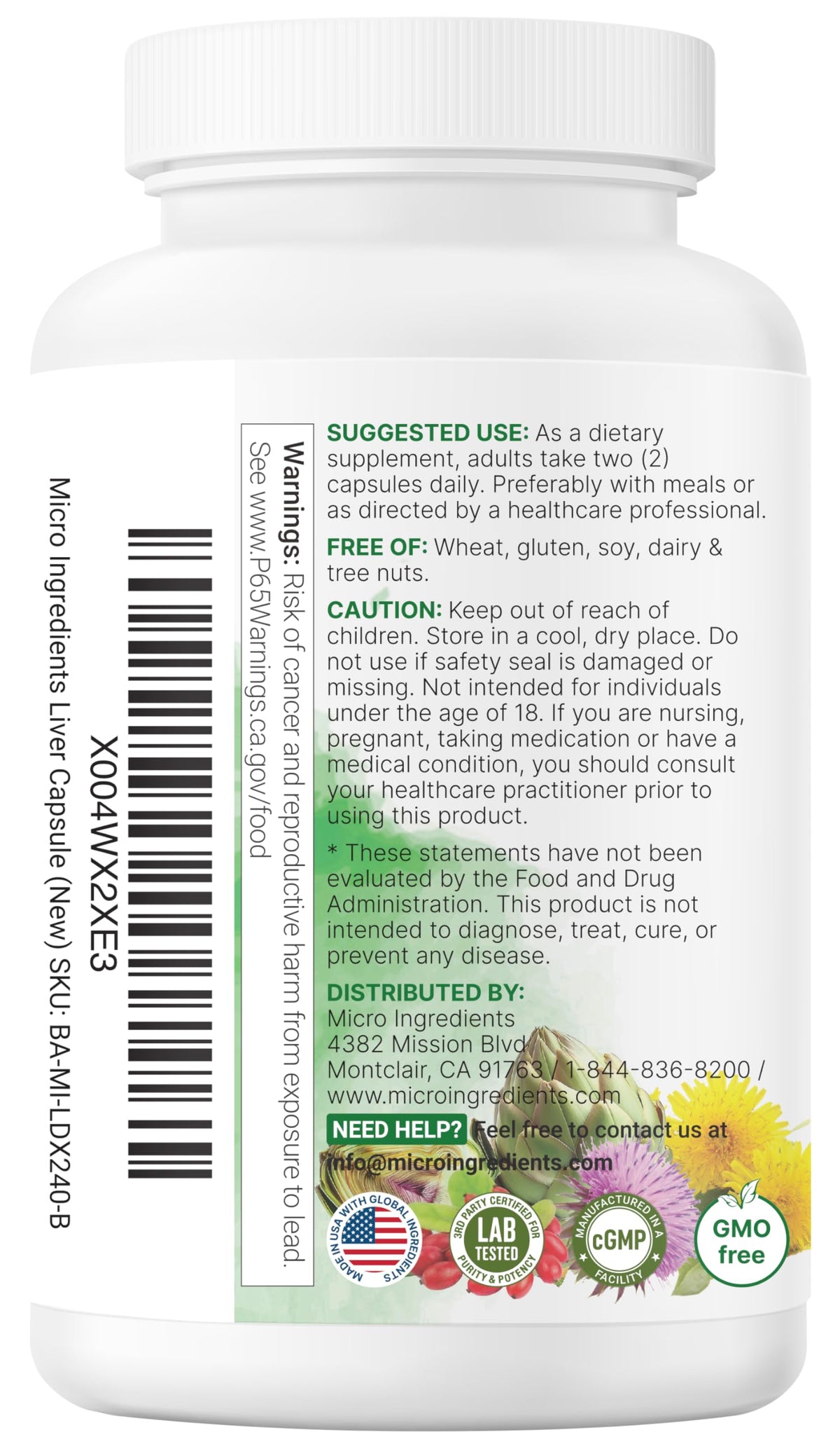 Liver Advanced+, 240 Veggie Capsules | 20-in-1 Complex with Milk Thistle, Dandelion, NAD, NAC, ALA, TUDCA, Glutathione, Artichoke, Turmeric, Micro Ingredients