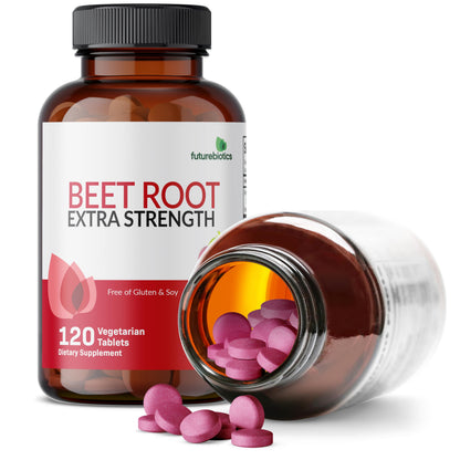 Futurebiotics Beet Root Extra Strength, Non-GMO, 120 Vegetarian Tablets Futurebiotics