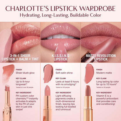 Charlotte Tilbury Matte Revolution Lipstick - Long Lasting, Hydrating Charlotte Tilbury