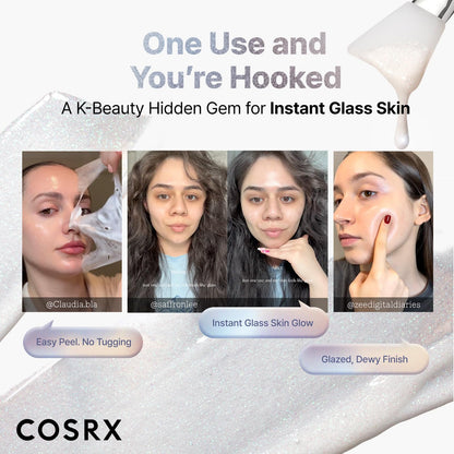 COSRX PDRN Exosome Overnight Face Mask, Korean Glass Skin Glow, 1.69 fl oz COSRX