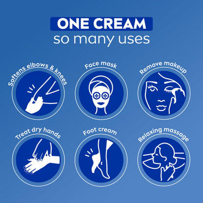 NIVEA Creme, Face, Body & Hand Moisturizing Cream, Provitamin B5, 13.5 Oz NIVEA