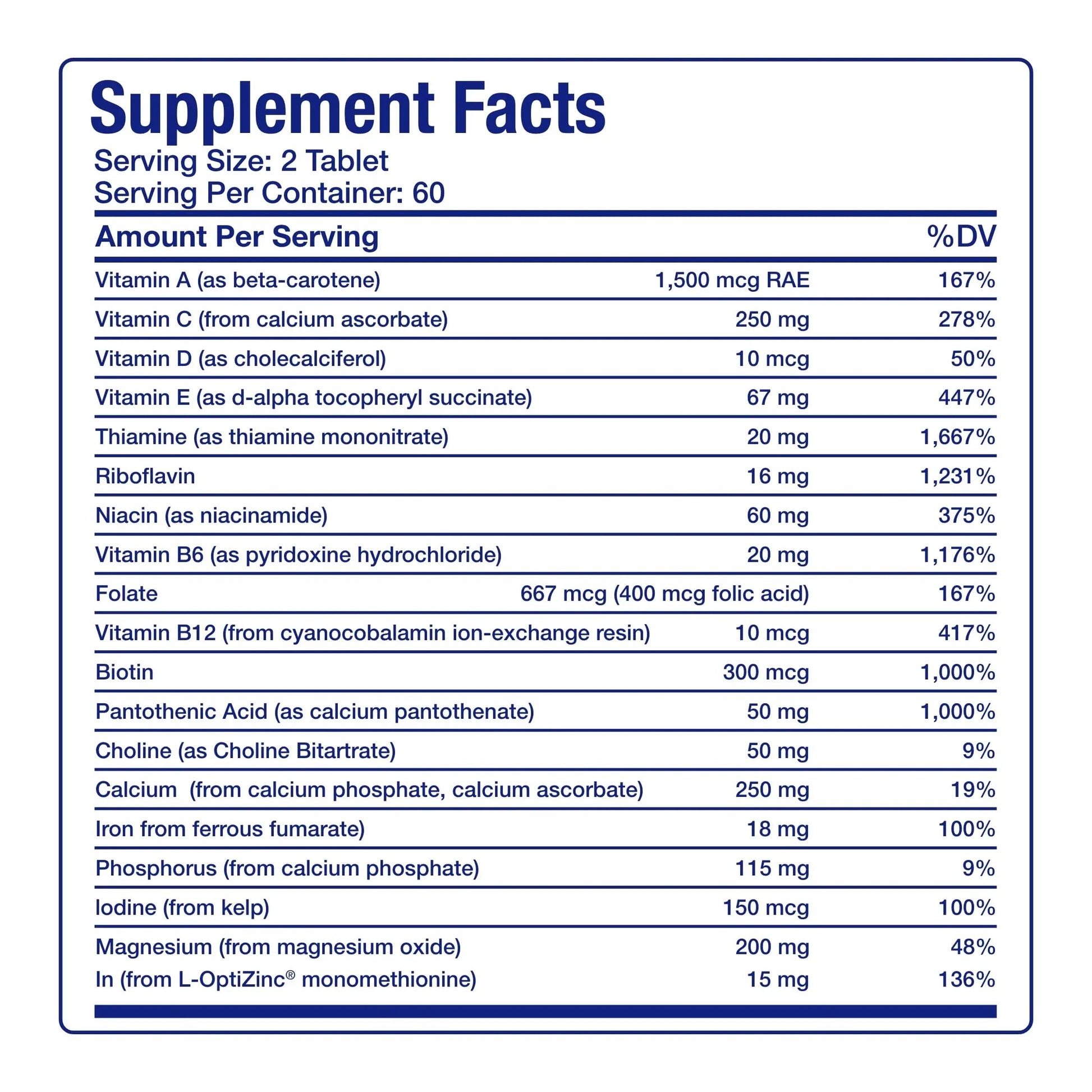 30-in-1 Adult Multivitamin with Iron - Antioxidant Rich Over 50 Multivitamin for Women and Men with Vitamins A C D E B Complex Zinc Magnesium Anabolic Laboratories buy australia supplements