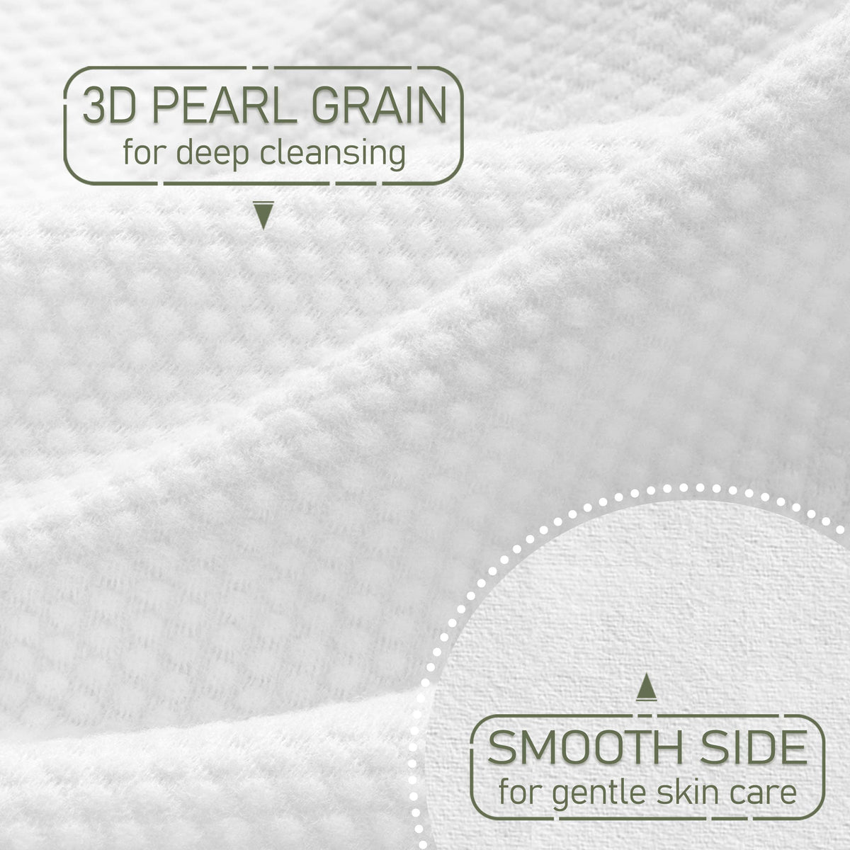 WOWOTEX Disposable Face Towels, Ultra Soft Thick Clean Facial Towels 1 Box WOWOTEX