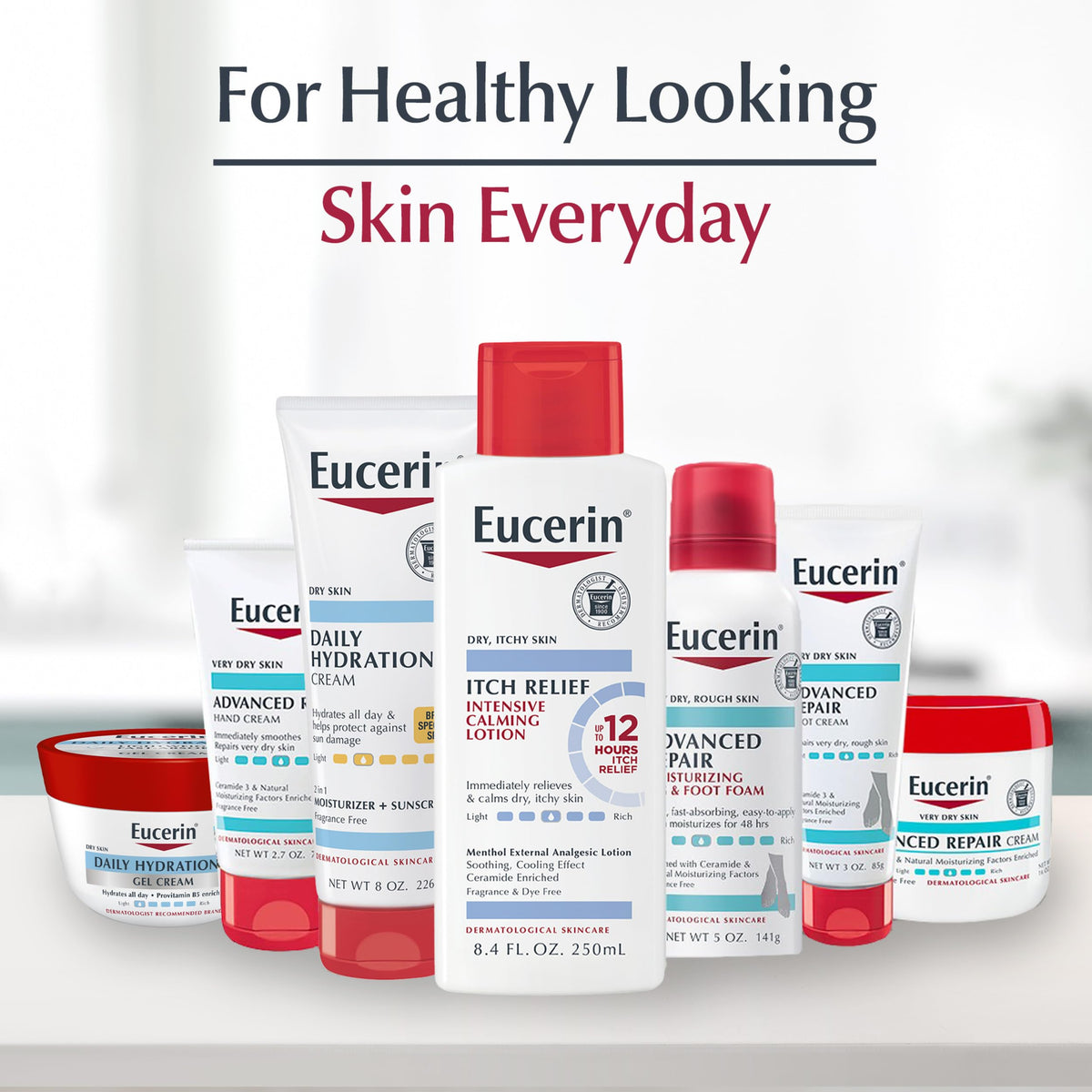 Eucerin Skin Calming Body Lotion with Natural Oatmeal, 16.9 FL OZ Eucerin
