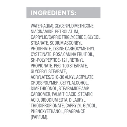 Dove Cream Serum Pro-Retinol + Firming for Elasticity and Firmness, with Collagen Peptides, Niacinamide and Antioxidants Lotion, 8 oz Dove