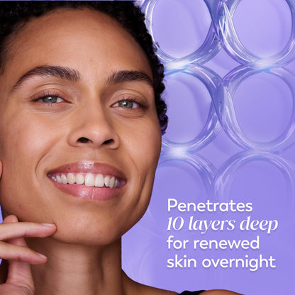 Olay Night Cream for Face, Anti-Aging Face Moisturizer for Women - Fragrance-Free Skin Care, Anti-Wrinkle, Exfoliate, Smooths Texture - Triple Collagen Cream, Niacinamide, Pro-Vitamin B5, 1.7Oz Olay