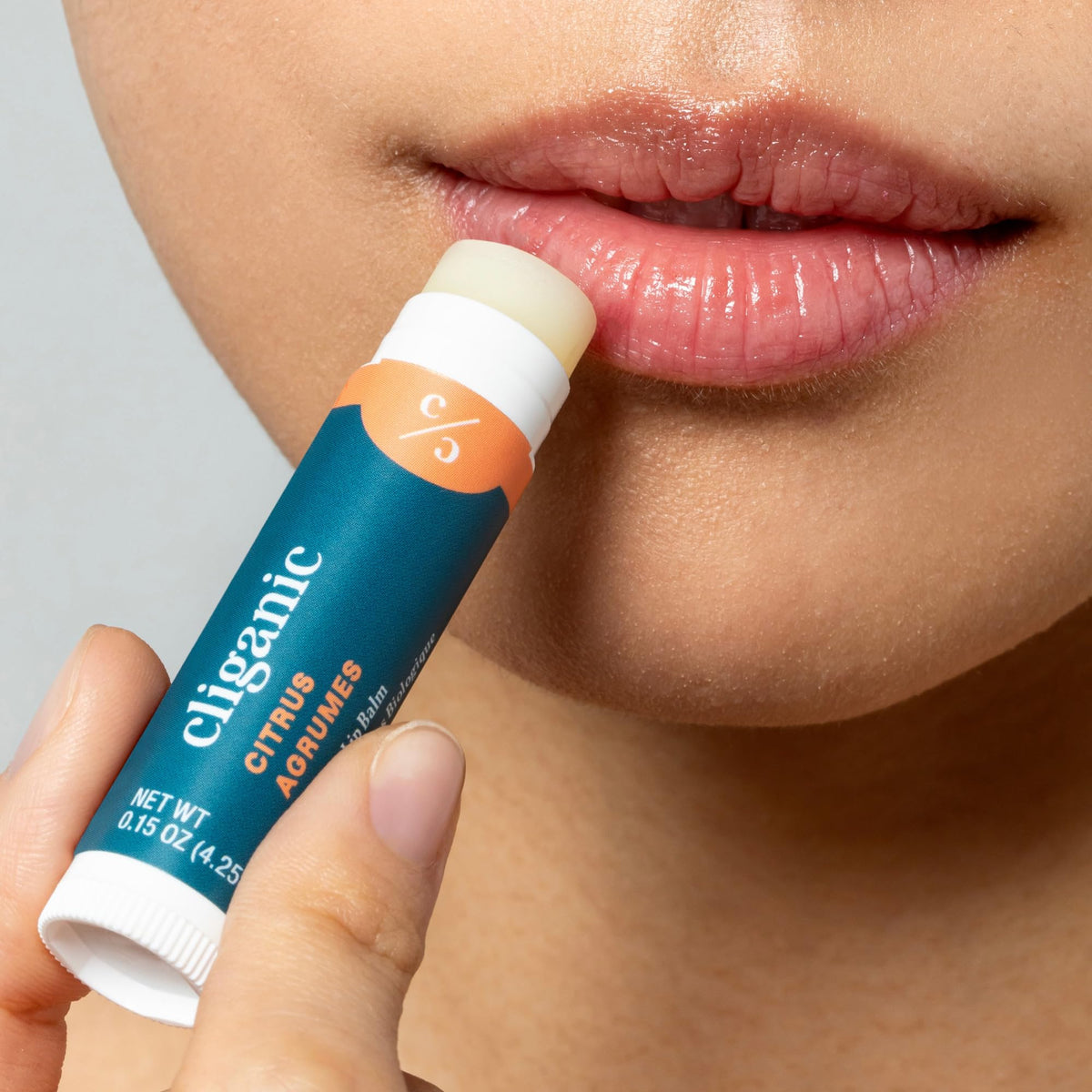 Cliganic Organic Lip Balm Set, 6 Flavors, 100% Natural for Dry Cracked Lips Cliganic