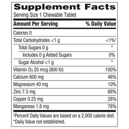 Caltrate Chewables 600 +D3 Plus Minerals Calcium and Vitamin D, Sugar Free, Cherry, Orange and Fruit Punch, 155 count Caltrate