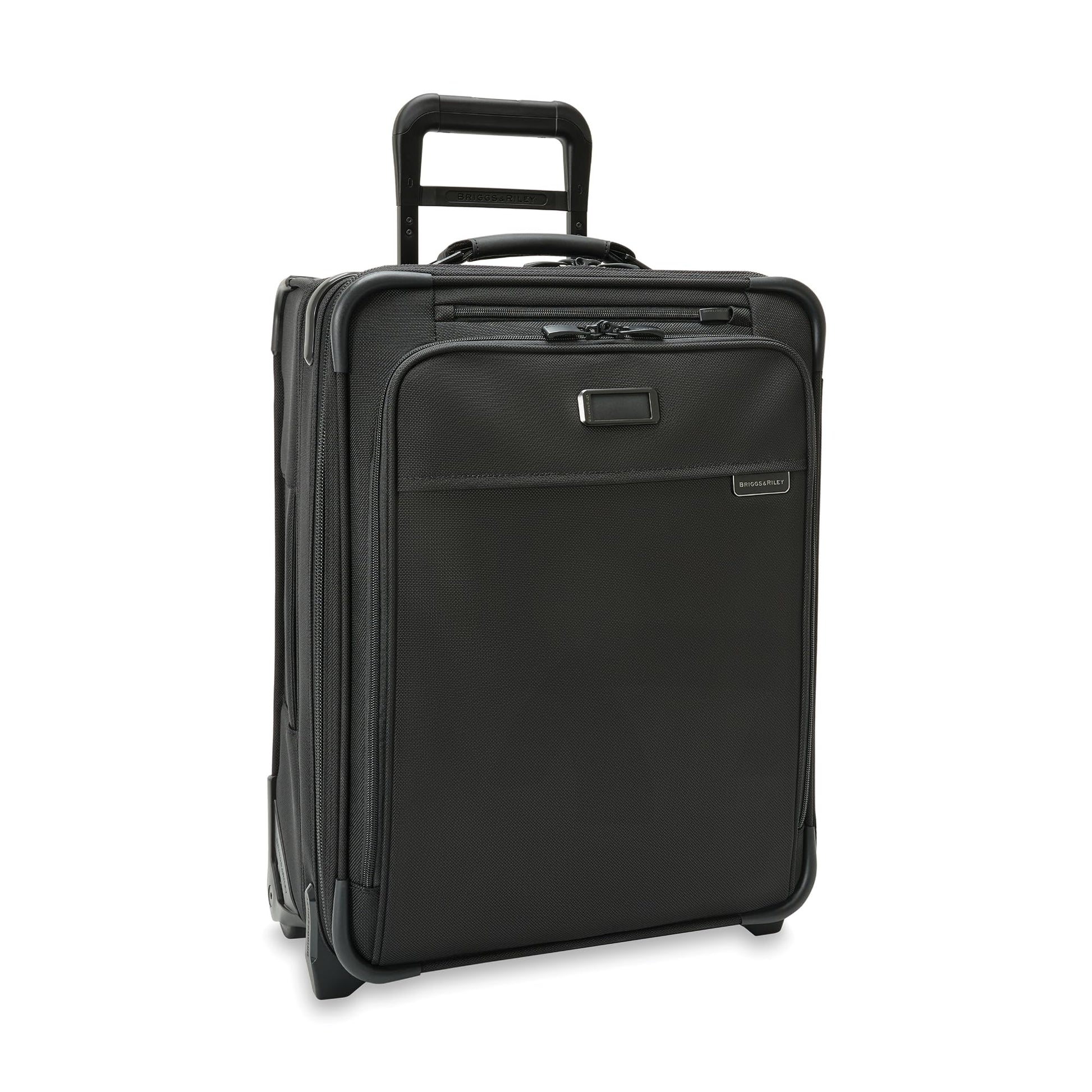 Briggs & Riley Essential 22" 2-Wheel Expandable Carry On - Luggage for Travel, Suitcases with Wheels, Softside Rolling Bag for Men & Women, Self-Repairing Zipper - Baseline Collection, Black Gsupps Australia