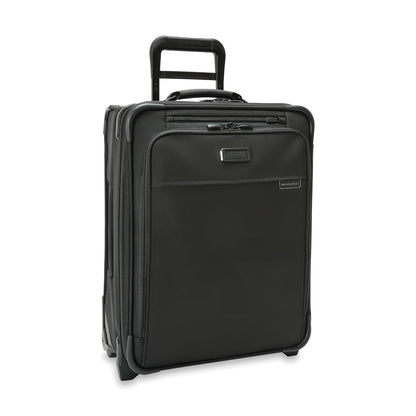 Briggs & Riley Essential 22" 2-Wheel Expandable Carry On - Luggage for Travel, Suitcases with Wheels, Softside Rolling Bag for Men & Women, Self-Repairing Zipper - Baseline Collection, Black Gsupps Australia