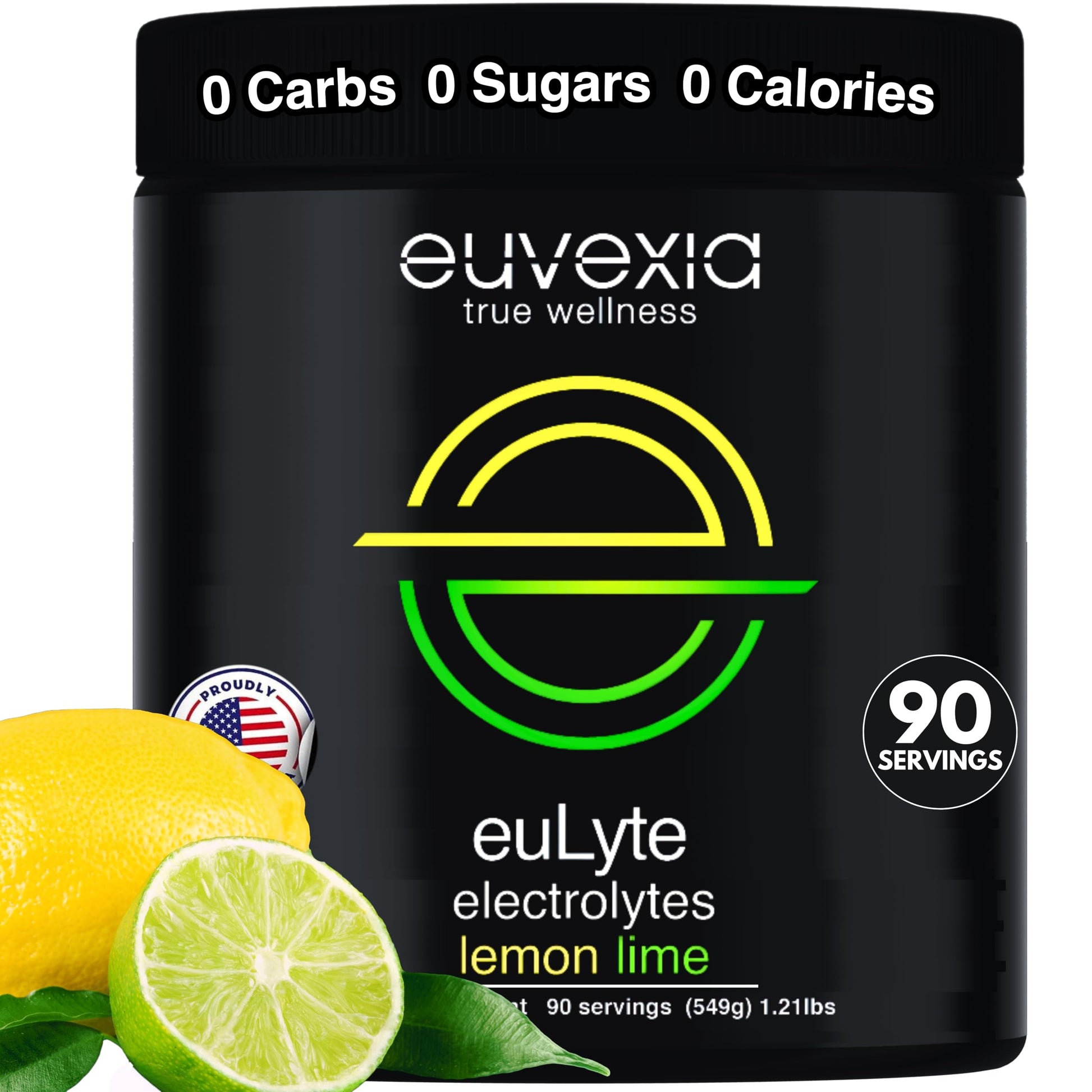 Dr Ekberg euLyte Instant Hydration Electrolytes Powder Zero Sugar Carb Calorie Lemon Lime Drink Mix • 80+ Minerals Magnesium Potassium Calcium Trace Minerals Euvexia buy australia supplements